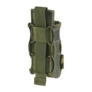 M - TAC Magazine Pouch Cordura MOLLE Attachment Open Top Tactical Olive - GoMilitar