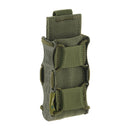 M - TAC Magazine Pouch Cordura MOLLE Attachment Open Top Tactical Olive - GoMilitar
