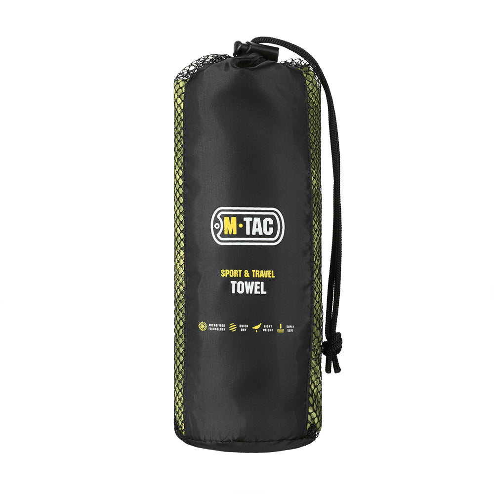 M-TAC Serviette en Microfibre 150x75cm Séchage Rapide Voyage Camping Vert
