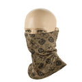 M-TAC microfleece nekbeschermer drone-patroon tactische buitensjaal bruin