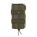 M - TAC Open Double Magazine Pouch Non Slip Rubberized Tactical Cordura Olive - GoMilitar