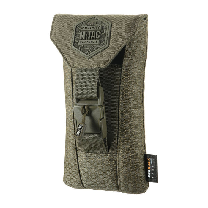 M - TAC Smartphone-Tasche Elite Medium Hex 1000D Cordurda Magnetschnalle Olive - GoMilitar