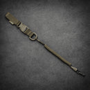M - TAC Tactical Safety Cord Lite Carbine Lanyard Retention D - Ring Fastex Olive - GoMilitar