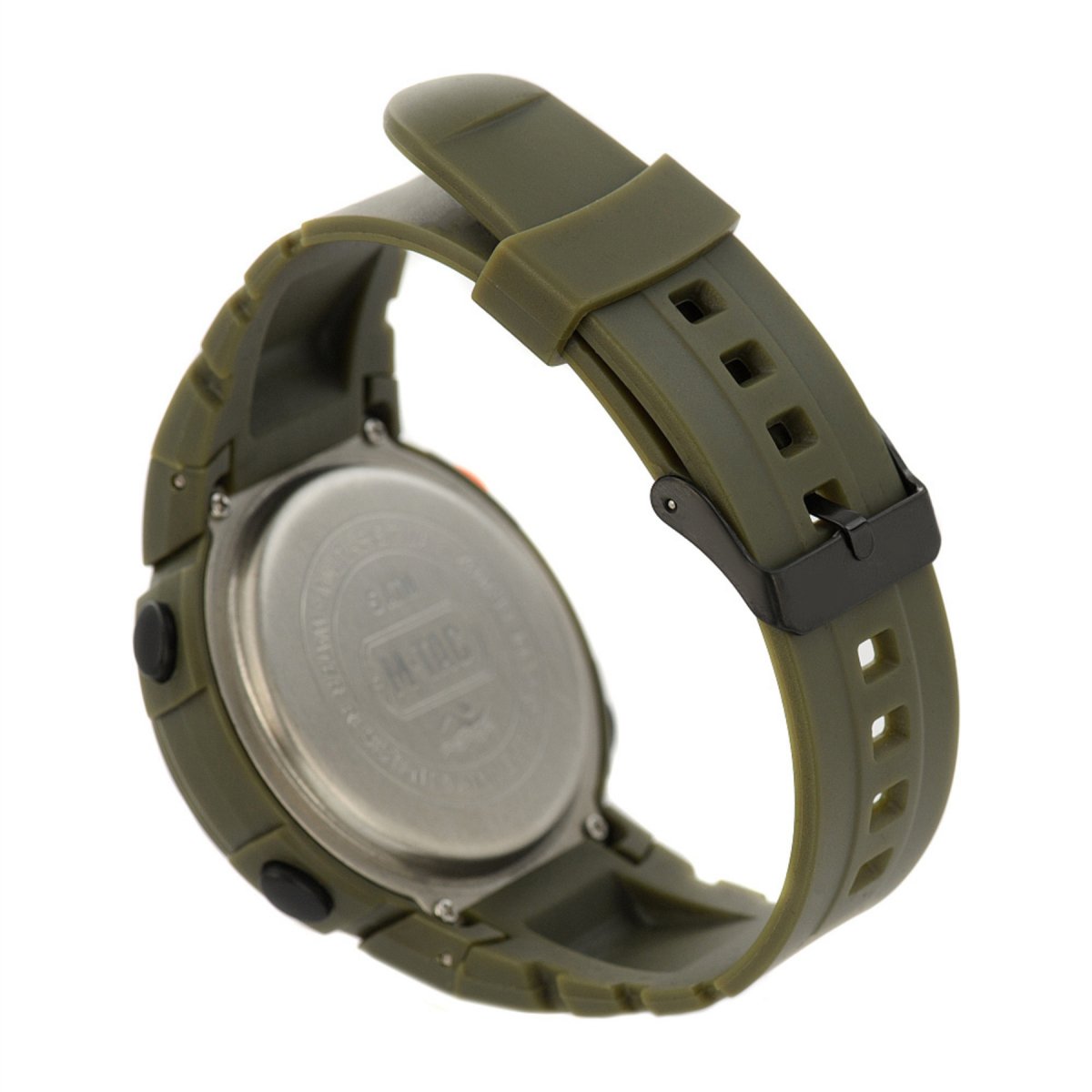 M-TAC Tactical Watch Compass Alarm Stopwatch 5ATM Water Resistant Olive