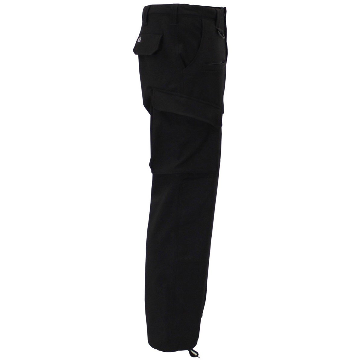 MFH Pantalones de invierno Allround Softshell 3 capas impermeables transpirables negro