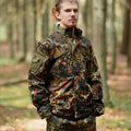 Marka MFH amerykański styl wojskowy kurtka pola mundur flecklecktarn camo ripstop nowy