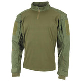 MFH Brand U.S. Military style shirts combat long sleeves BDU tactical olive NEW