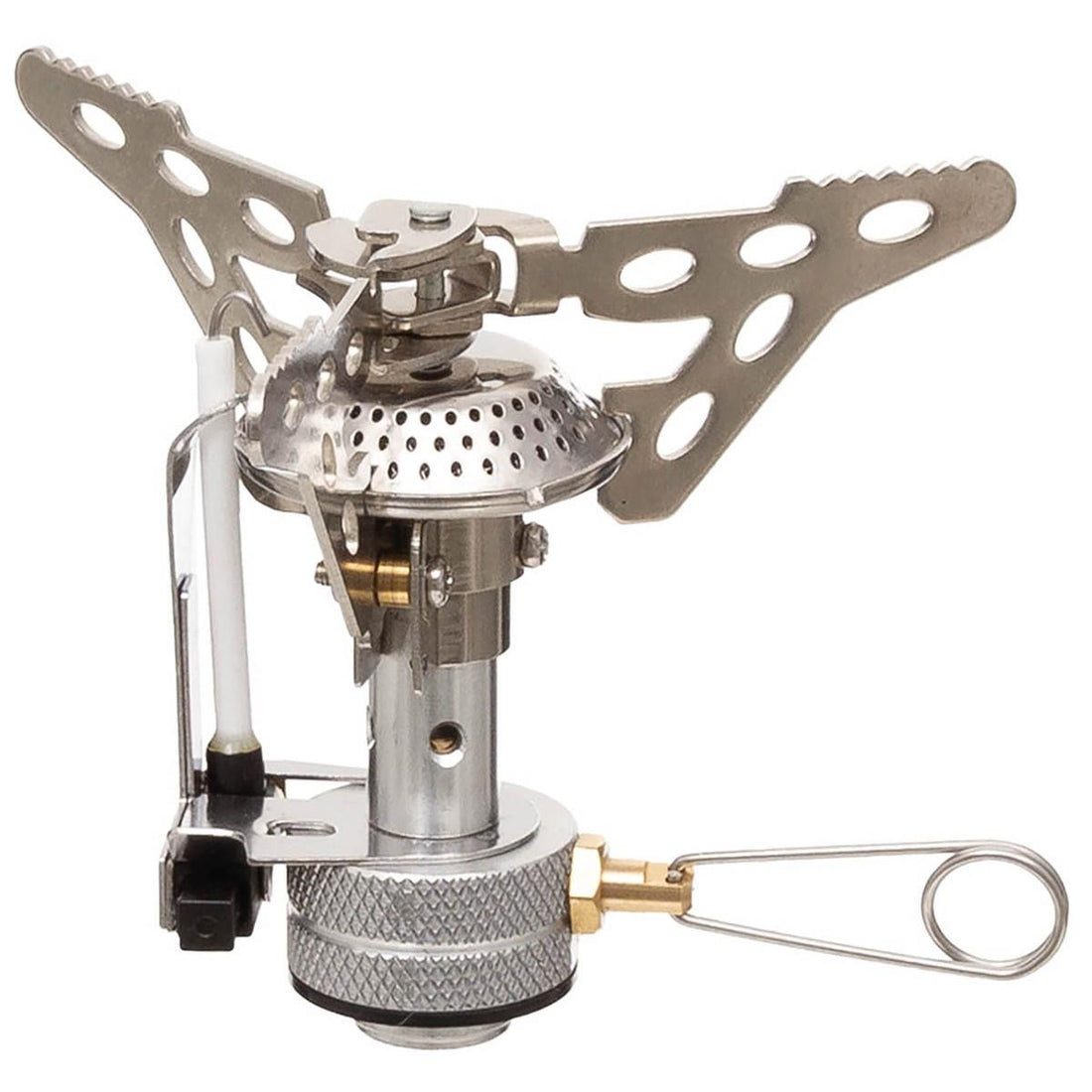 MFH camping randonnée cuisinière à gaz piézoélectrique pliable trekking ustensiles de cuisine légers