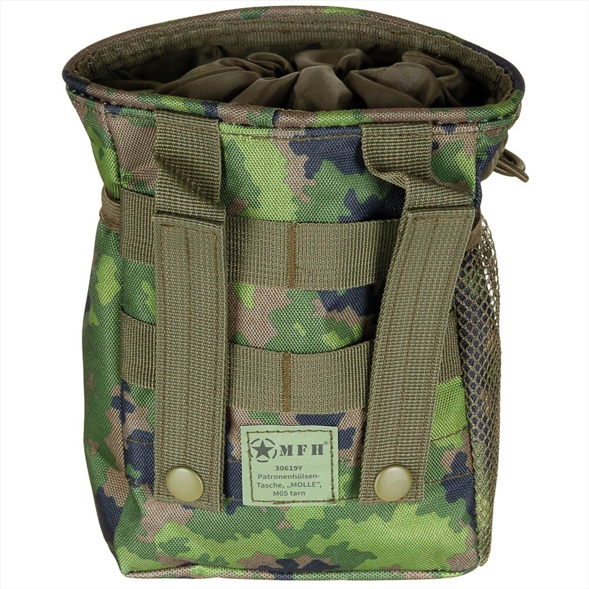 MFH-Dump-Beutel für Magazine, MOLLE-Montage, taktische Ausrüstung, finnisches M05-Camouflage