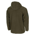 Veste polaire à capuche olive de style militaire MFH, veste tactique de l'armée avec fermeture éclair complète, randonnée, NOUVEAU