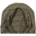 MFH Mummy Sleeping Bag 2 Layer Filling 3 Seasons Compression Sack Olive