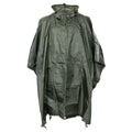 MFH Poncho Adjustable Hood Waterproof Windproof RipStop Fabric Seams Welded