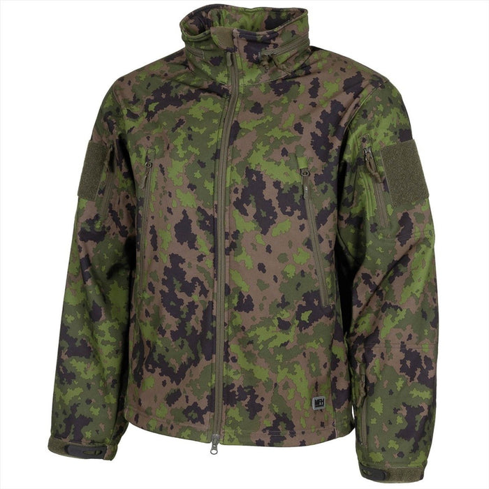 Giacca Softshell MFH Scorpion Idrorepellente Antivento Traspirante M05 Camo - GoMilitar