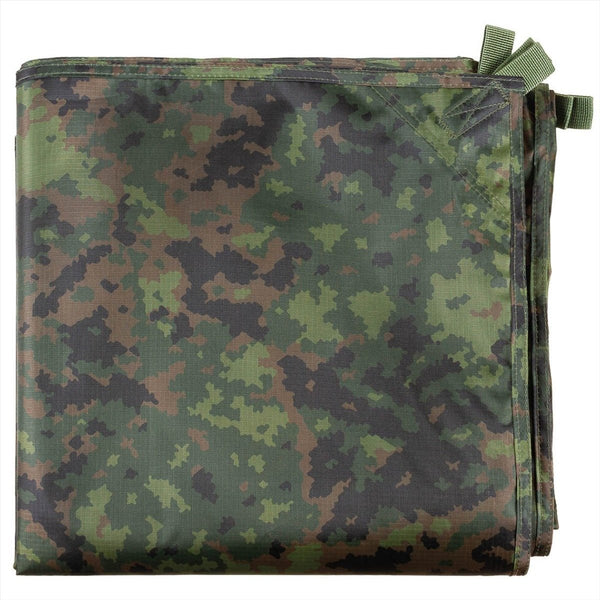 MFH Tarp Extreme Tarpaulin Water Resistant Rip Stop Fabric Finnish M05 Camo