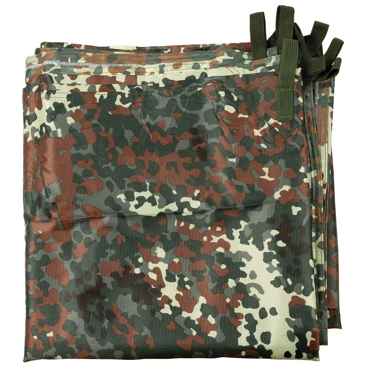 MFH Tarp Extreme Tarpaulin tenda da riparo impermeabile con anelli fissi parasole NUOVO