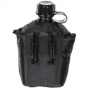 MFH US Military Plastic Canteen 1L Clip Clips Clips Attachement BPA Black Free Black