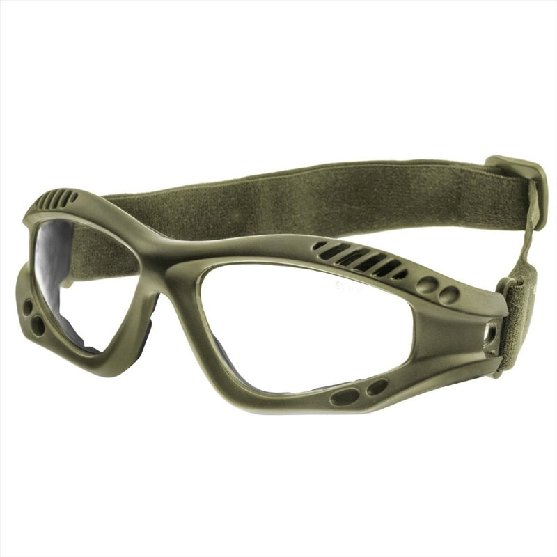 Mil-Tec Air Pro Commando Goggles tácticas Lente transparente Anti Fog anti Fog