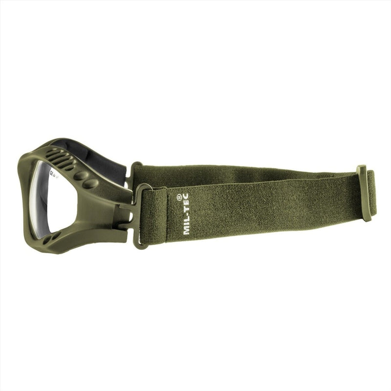 Mil-Tec Air Pro Commando Goggles tácticas Lente transparente Anti Fog anti Fog
