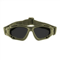 Mil-Tec Air Pro Commando Tactical Goggles Smoke Lens Anti Scratch Anti Fog