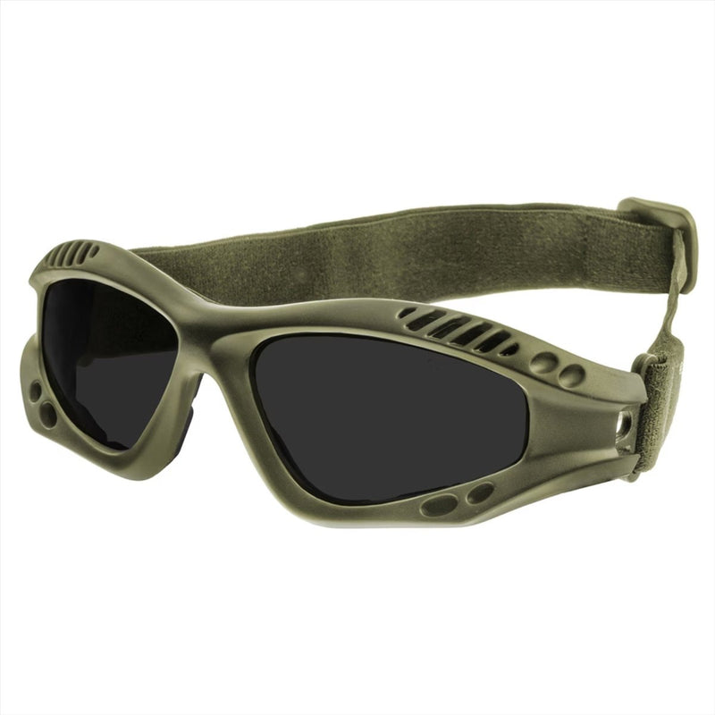 Mil-Tec Air Pro Commando Tactical Goggles Rooklens Anti Scratch Anti Fog