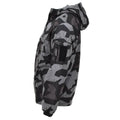 MIL-TEC Anorak Jacke Splitter Nachttarnung Winddicht Kapuze Warm Sportbekleidung