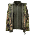 MIL-TEC army rain wet weather jacket Gen I with fleece liner waterproof hooded