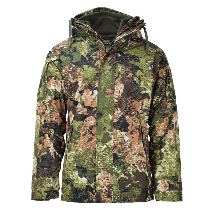 MIL – TEC Army Regenjacke für nasses Wetter Gen II mit Fleecefutter, wasserdichter Kapuze – GoMilitar