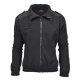 Mil-Tec Army Style Fleece Pullover Cold Weather Jacket Sportswear Sweater Zwart