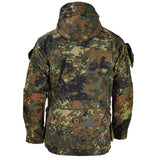 MIL-TEC merkjack ripstop smokd Duits leger flecktarn camo parka herenkleding