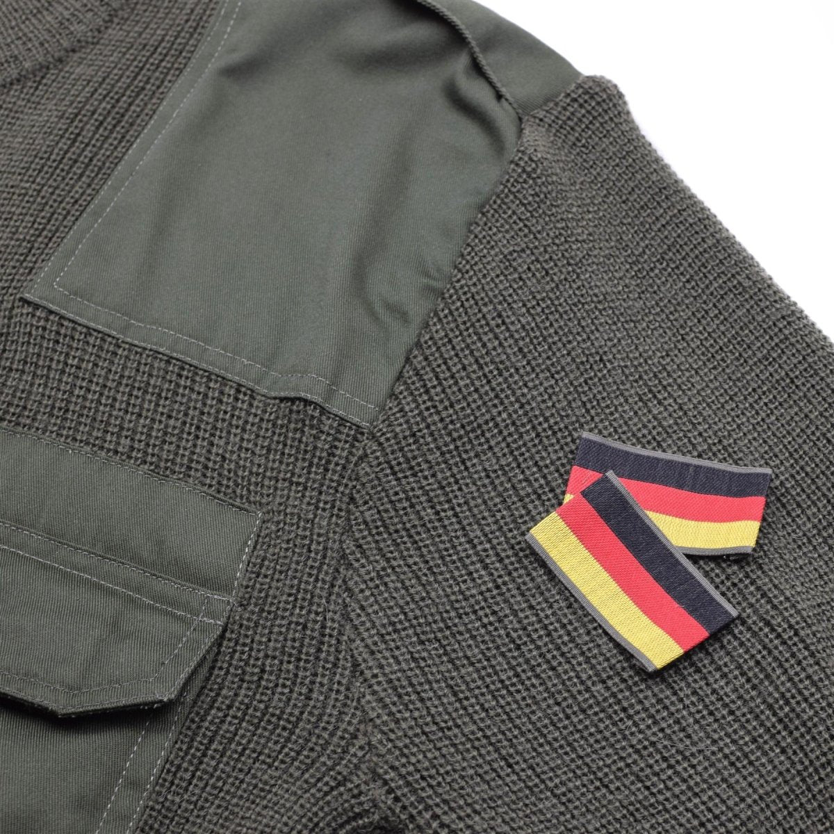 Mil-Tec brand Men Sweater German pullover Commando Jumper Olive OD sweater Wool