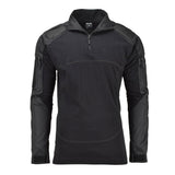 Chemise de combat tactique durable de style militaire de marque Mil-Tec Chimera noire