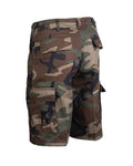 Mil-Tec Brand Militar Military Woodland Camuflage Bermuda Cargo Bdu Army Shorts