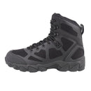 Black MIL-TEC Chimera tactical mid-calf boots with lightweight fabric, reinforced toe, ankle support, and slip-resistant sole.