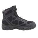 Black MIL-TEC Chimera high-duty lightweight tactical boots with ankle support, slip-resistant sole, and reinforced toe cap.