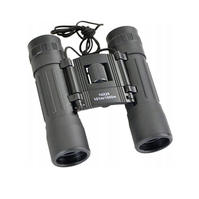 MIL-TEC Invouwbare verrekijker 10x25 Clear View Protective Nylon Bag Black