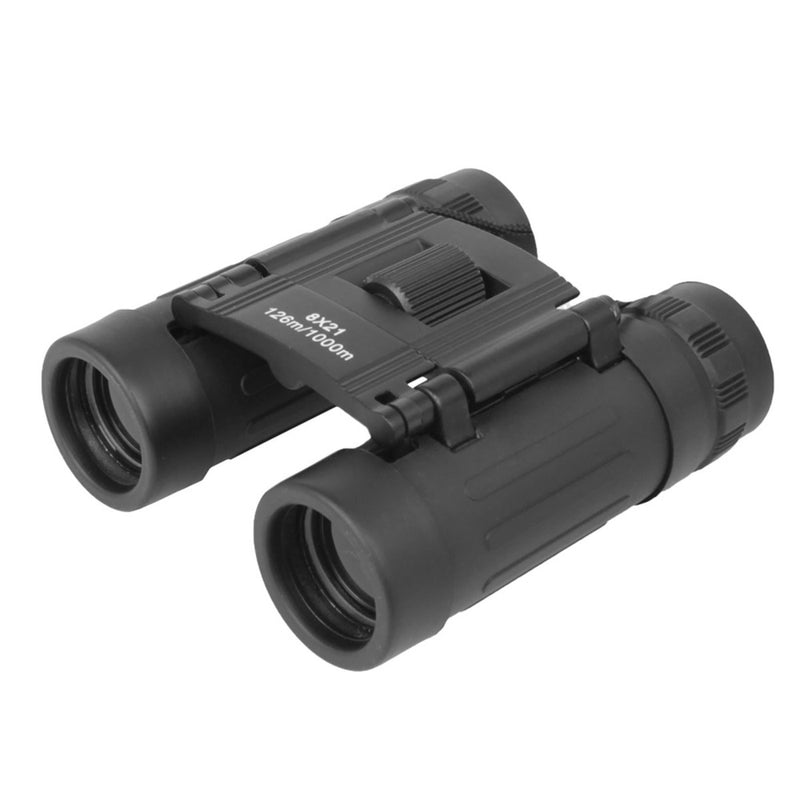 Mil-T-TEC Collappeble Binocols 8x21 Visual Field 126m Nylon Borse incluso nero