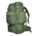 Zaino per escursionismo mil-tec comando 55 litri di copertura impermeabile verde grande daypack