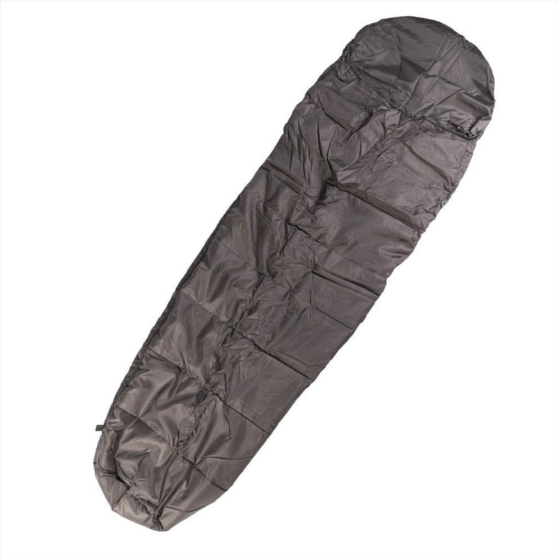 MIL - TEC COMMANDO Sleeping Bag 225cm 2 Way Zipper Left Side Lightweight - GoMilitar