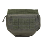 MIL-TEC Dropdown-Tasche Molle Typ kleine taktische Mehrzwecktasche Frontpanel oliv