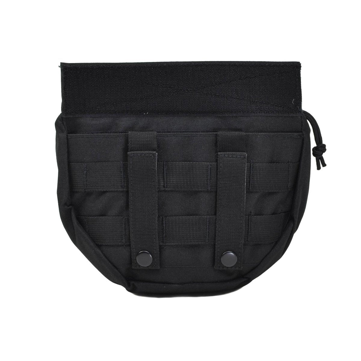 MIL-TEC Dropdown pouch small tactical utility bag front panel molle type black