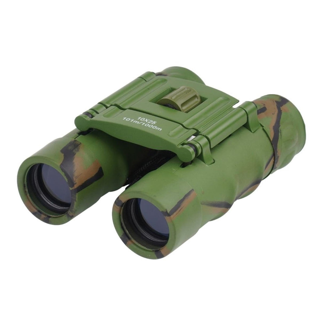 MIL-tec Gen II Collapsible Fernglas 10x25 Diopter Fine Tuning Beutel Camo