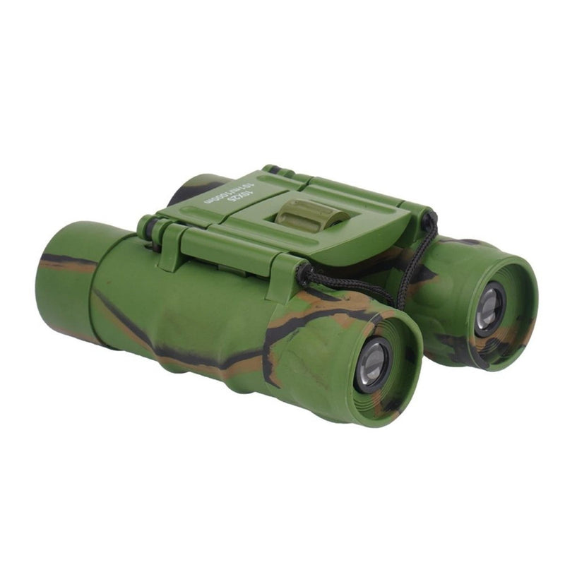 MIL-TEC Gen II składane lornetki 10x25 Diopter Fine Tuning torebka Camo