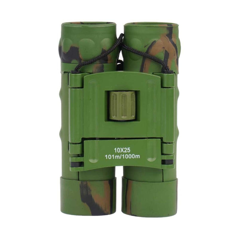 MIL-TEC Gen II składane lornetki 10x25 Diopter Fine Tuning torebka Camo
