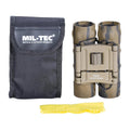 Mil-Tec Gen II binocolo pieghevole 10x25 Desert di sintonia di diottrie