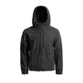 MIL-TEC GEN II fleecejack warm versterkte ellebogen capuchon borstzak zwart
