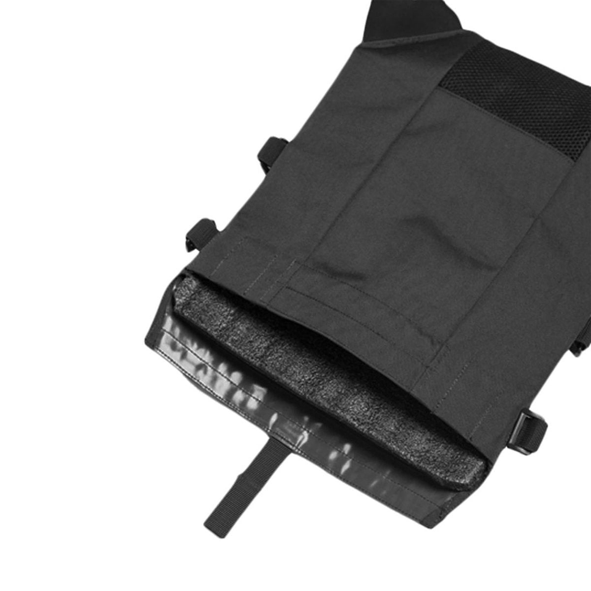 MIL-TEC GEN II Militärische Plattenträgerweste, taktische Kampfweste, modulare Weste, Schwarz