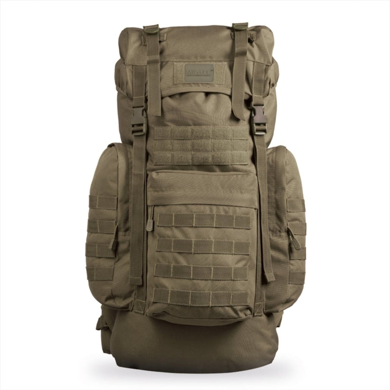 Mil-Tec German Gen. II Mochila táctica 65L Coras de acolchada ajustable duradera