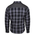 Veste de bûcheron militaire allemande MIL-TEC à carreaux à carreaux noir gris chaud NEUF