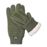 Mil-Tec Gloves Men Warm Knitted THINSULATE™ lining Olive OD Winter tactical gear