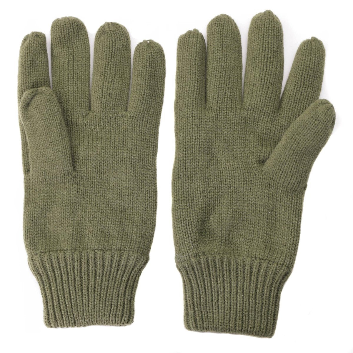 Mil-Tec Gloves Men Warm Knitted THINSULATE™ lining Olive OD Winter tactical gear